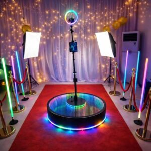 Premium 360 Degree Selfie Booth Rental