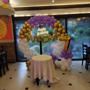 Premium Golden Balloon Decoration
