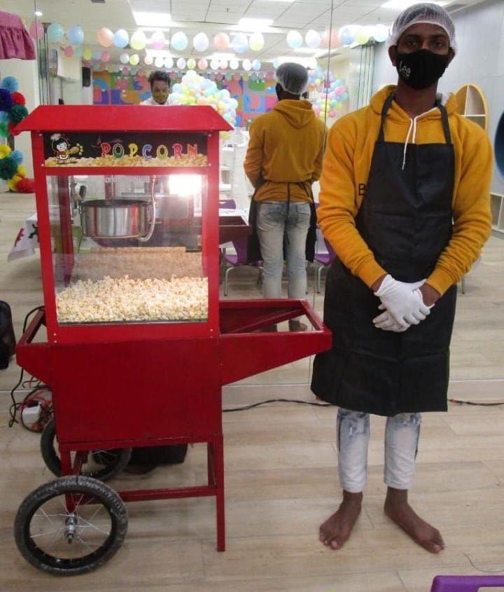 popcorn stall for kids birthday party