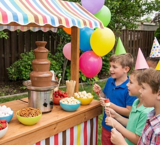 Chocolate Fountain for Kids Party - Image 3