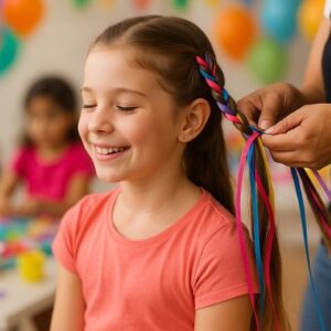 hair braiding activity for kids