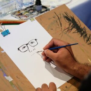 caricature artist for kids birthday party