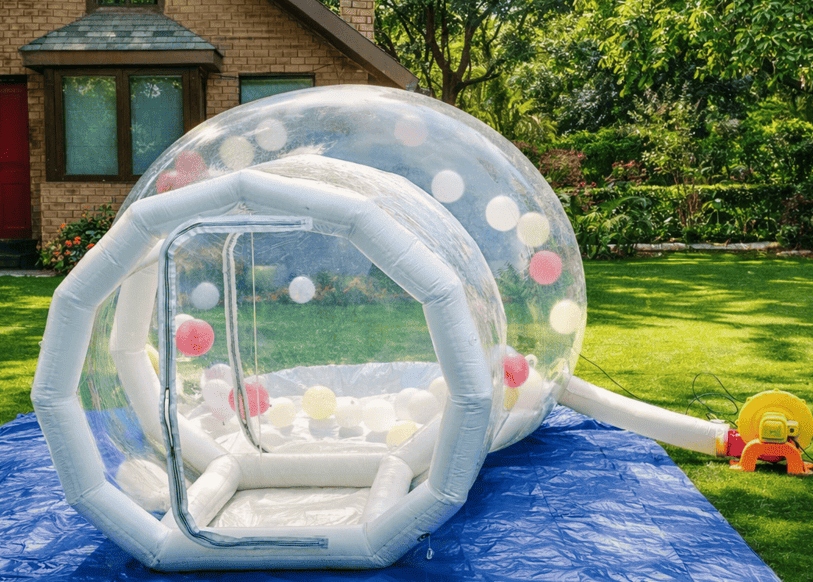 bubble house for kids birthday party
