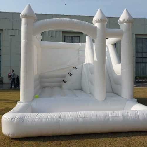 White Bounce Castle_